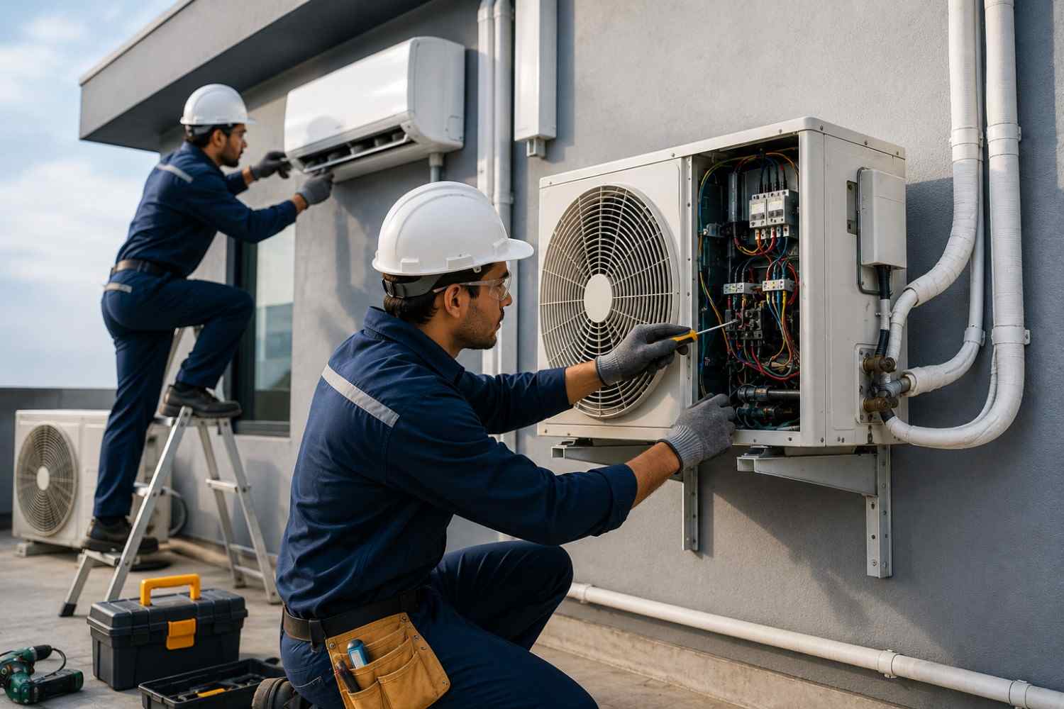 Indoor AC Unit Jet Service Mumbai